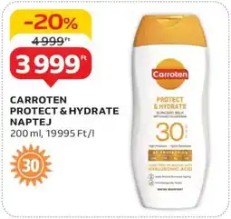 Auchan CARROTEN PROTECT & HYDRATE NAPTEJ ajánlat