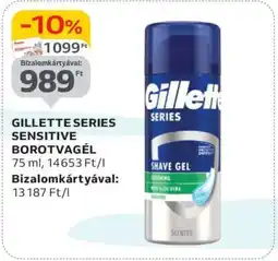 Auchan GILLETTE SERIES SENSITIVE BOROTVAGÉL ajánlat
