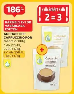 Auchan Auchan Tipp Cappuccino Por ajánlat
