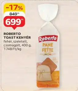 Auchan ROBERTO TOAST KENYÉR ajánlat
