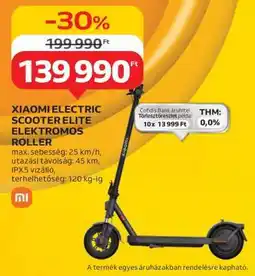 Auchan XIAOMI ELECTRIC SCOOTER ELITE ELEKTROMOS ROLLER ajánlat