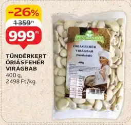 Auchan TÜNDÉRKERT ÓRIÁS FEHÉR VIRÁGBAB ajánlat
