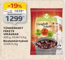 Auchan TÜNDÉRKERT FEKETE VIRÁGBAB ajánlat