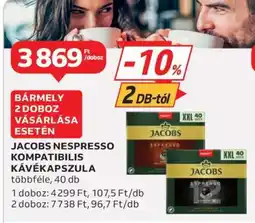 Auchan Jacobs Nespresso Kompatibilis Kávékapszula ajánlat