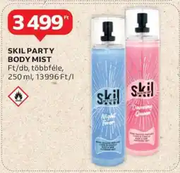 Auchan SKIL PARTY BODY MIST ajánlat