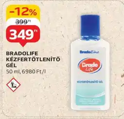 Auchan BRADOLIFE KÉZFERTŐTLENÍTŐ GÉL ajánlat