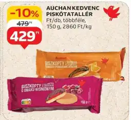 Auchan AUCHAN KEDVENC PISKÓTATALLÉR ajánlat