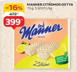 Auchan MANNER CITROMOS OSTYA ajánlat