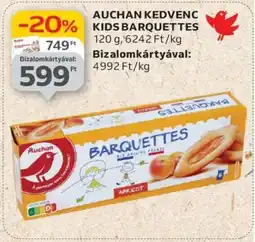 Auchan AUCHAN KEDVENC KIDS BARQUETTES ajánlat