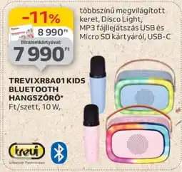 Auchan TREVI XR8A01 KIDS BLUETOOTH HANGSZÓRÓ ajánlat
