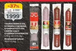 Auchan Tauris Herkules, Nyírségi Csemege, Gyarmati Extra Csípős vagy Gyarmati Paprikás ajánlat