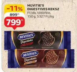 Auchan MCVITIE'S DIGESTIVES KEKSZ ajánlat