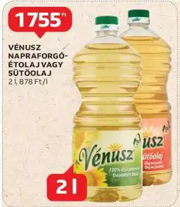 Auchan Vénusz Napraforgó-étolaj vagy -sütőolaj ajánlat