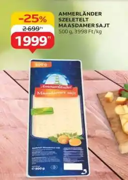 Auchan AMMERLÄNDER SZELETELT MAASDAMER SAJT ajánlat