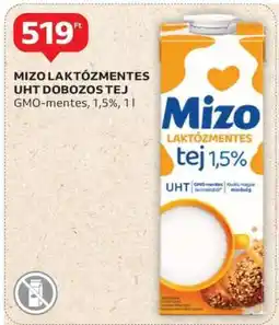 Auchan Mizo Laktózmentes UHT Dobozos Tej ajánlat