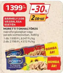 Auchan MORETTI TONHALTÖRZS ajánlat
