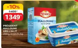Auchan PRÉSIDENT HALLOUMI GRILLSAJT ajánlat