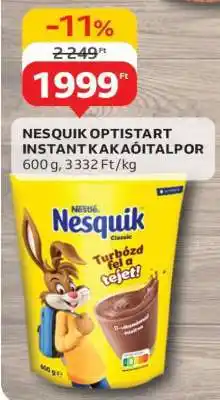 Auchan Nesquik Optistart Instant Kakaóitalpor ajánlat