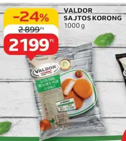 Auchan VALDOR SAJTOS KORONG ajánlat