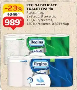 Auchan REGINA DELICATE TOALETTAPÍR ajánlat
