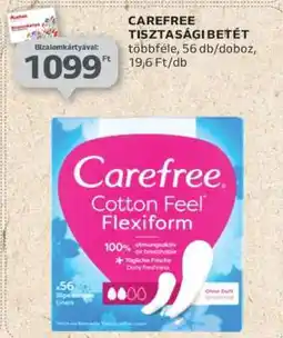 Auchan CAREFREE Tisztasági betét ajánlat