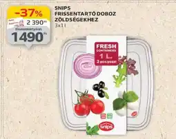 Auchan SNIPS FRISSENTARTÓ DOBOZ ZÖLDSÉGEKHEZ ajánlat