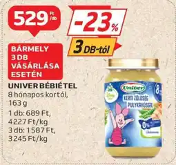 Auchan UNIVER BÉBIÉTEL ajánlat