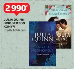 Auchan Julia Quinn: Bridgerton Könyv ajánlat