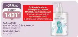 Auchan Caonatur Babafürdő és Sampon ajánlat