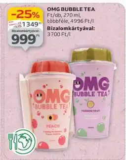 Auchan OMG Bubble tea ajánlat