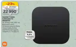 Auchan Xiaomi TV Box 2nd Gen TV Okosító ajánlat