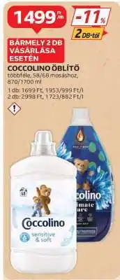 Auchan Coccolino Öblítő ajánlat