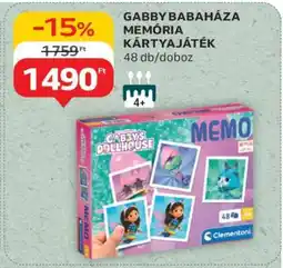 Auchan GABBY BABAHÁZA MEMÓRIA KÁRTYAJÁTÉK ajánlat