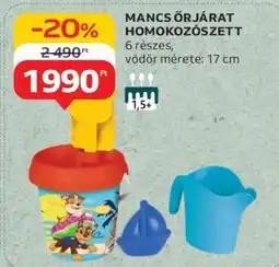 Auchan MANCS ŐRJÁRAT HOMOKOZÓSZETT ajánlat