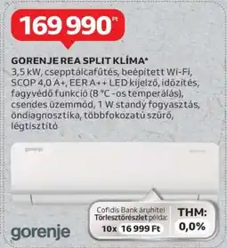 Auchan GORENJE REA SPLIT KLÍMA ajánlat