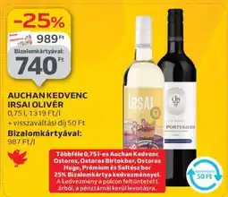 Auchan AUCHAN KEDVENC IRSAI OLIVÉR ajánlat