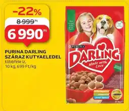 Auchan Purina Darling Száraz Kutyaeledel ajánlat