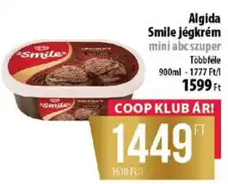 Coop Algida Smile jégkrém ajánlat