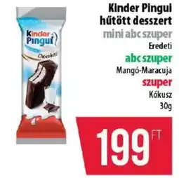 Coop Kinder Pingui hűtött desszert ajánlat