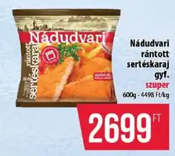 Coop Nádudvari rántott sertéskaraj ajánlat