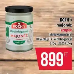 Coop KOCH'S majonéz ajánlat