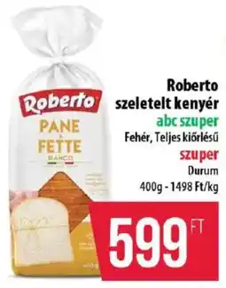 Coop Roberto szeletelt kenyér ajánlat