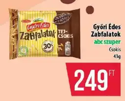 Coop Győri Édes Zabfalatok ajánlat