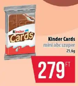Coop Kinder Cards ajánlat