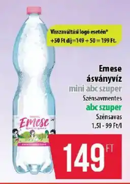 Coop Emese ásványvíz ajánlat