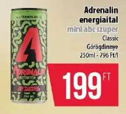 Coop Adrenalin energiaital ajánlat