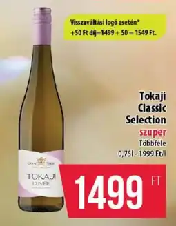 Coop Tokaji Classic Selection ajánlat