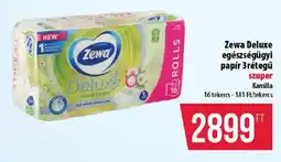 Coop Zewa Deluxe egészségügyi papír 3rétegű ajánlat