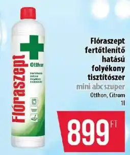 Coop Flóraszept fertőtlenítő hatású folyékony tisztítószer ajánlat