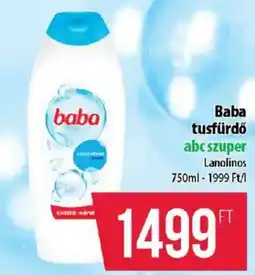 Coop Baba tusfürdő ajánlat